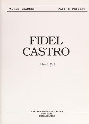 Tapa de Fidel Castro