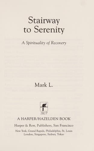 Tapa de Stairway to serenity