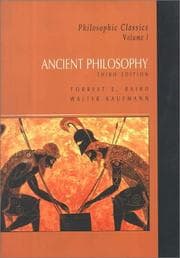 Tapa de Ancient Philosophy