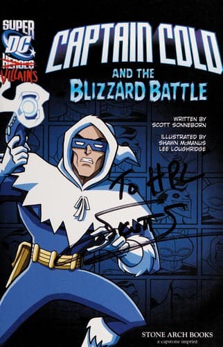 Tapa de Captain Cold and the blizzard battle