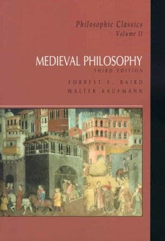 Tapa de Medieval Philosophy (Philosophic Classics, Volume II - 3rd Edition)