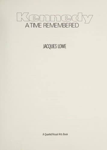 Tapa de Kennedy, a time remembered