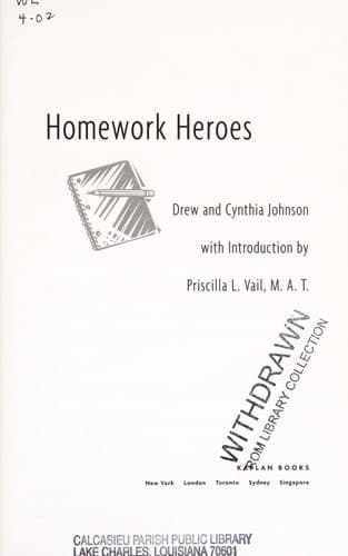 Tapa de Homework heroes