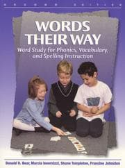 Tapa de Words their way