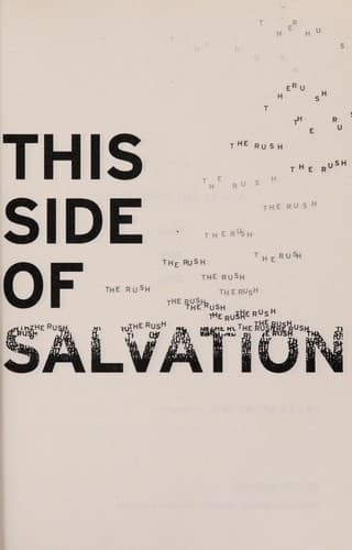Tapa de This side of salvation