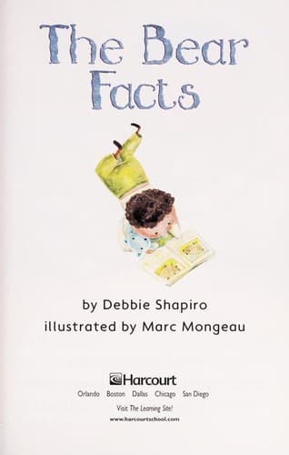 Tapa de The bear facts