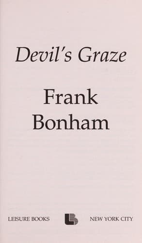 Tapa de Devil's graze