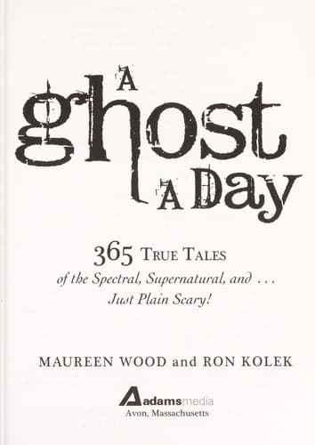 Tapa de A ghost a day
