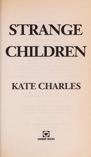 Tapa de Strange children