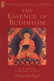 Tapa de Essence of Buddhism