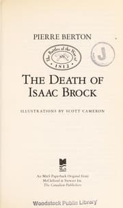 Tapa de Death of Isaac Brock (Book 2) (The Battles of the War of 1812)