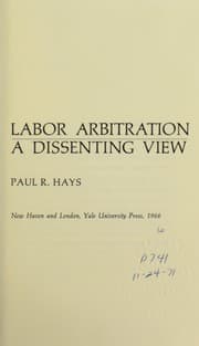 Tapa de Labor arbitration