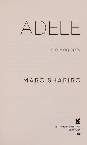 Tapa de Adele