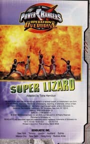 Tapa de Power Rangers operation overdrive
