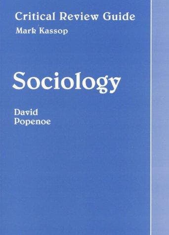 Tapa de Sociology