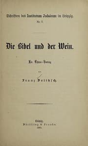 Tapa de Die Bibel und der Wein