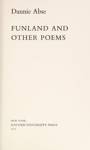Tapa de Funland, and other poems