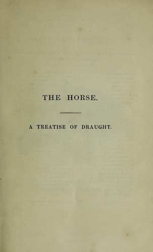 Tapa de The horse