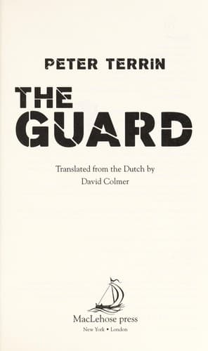 Tapa de The guard