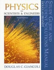 Tapa de Physics for Scientists and Engineers (Study Guide and Student Solutions Manual)