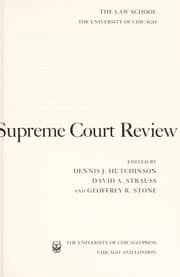 Tapa de The Supreme Court review