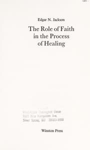 Tapa de The role of faith in the process ofhealing