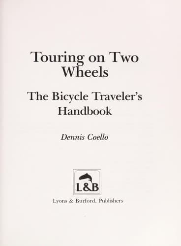 Tapa de Touring on two wheels