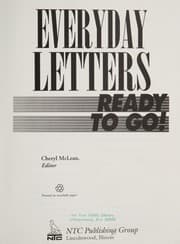 Tapa de Everyday letters ready to go