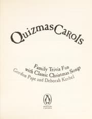 Tapa de Quizmas carols