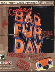 Tapa de Conker's Bad Fur Day Official Strategy Guide