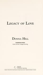 Tapa de Legacy of love
