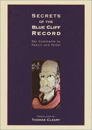 Tapa de Secrets of the Blue Cliff Record