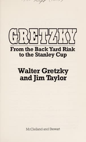 Tapa de Gretzky from Back Yard Rink