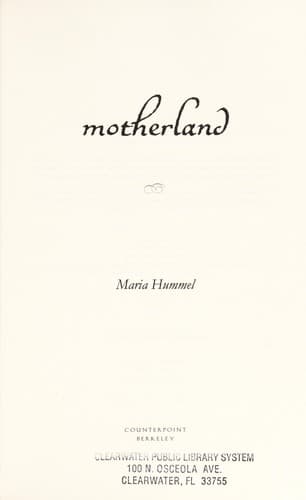Tapa de Motherland