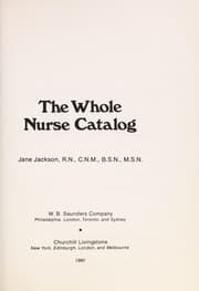 Tapa de The whole nurse catalog