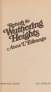 Tapa de Return to Wuthering Heights