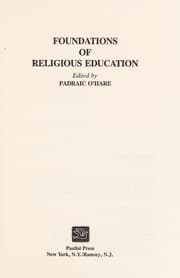 Tapa de Foundations of religious education