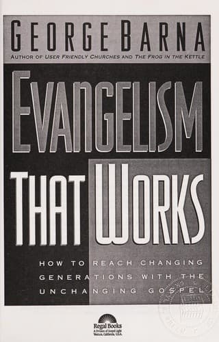 Tapa de Evangelism that works