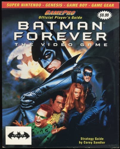 Tapa de Batman Forever: The Video Game