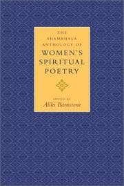 Tapa de The Shambhala anthology of women's spiritual poetry