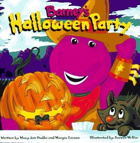 Tapa de Barney's Halloween Party