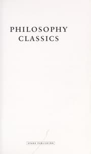 Tapa de Philosophy classics