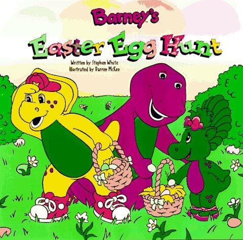 Tapa de Barney's Easter egg hunt
