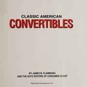 Tapa de Classic American convertibles