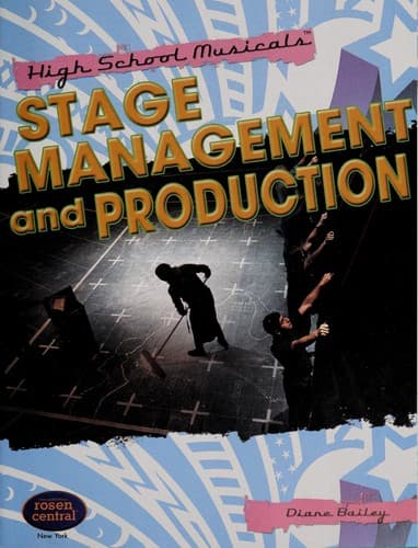 Tapa de Stage management and production