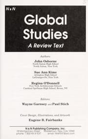 Tapa de Global Studies