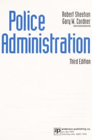 Tapa de Police administration