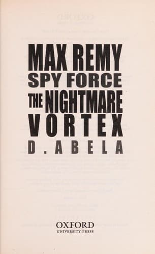 Tapa de The nightmare vortex