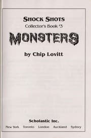 Tapa de Monsters (Shock Shots Collector's Book, No 3)