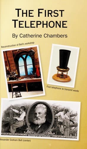 Tapa de The first telephone